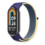 Microsonic Xiaomi Mi Band 8 Hasırlı Woven Sport Loop Lacivert Kordon