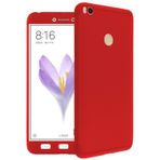Microsonic Xiaomi Mi Max 2 Double Dip 360 Protective Kırmızı Kılıf
