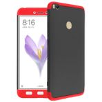 Microsonic Xiaomi Mi Max 2 Double Dip 360 Protective Siyah Kırmızı Kılıf