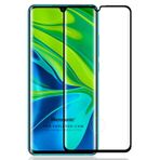 Microsonic Xiaomi Mi Note 10 Pro Tam Kaplayan Temperli Cam Ekran Koruyucu Siyah [Mi Note 10 Pro ile Uyumlu Ekran Koruyucu]