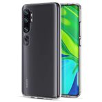 Microsonic Xiaomi Mi Note 10 Transparent Soft Beyaz Cep Telefonu Kılıfı