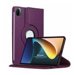 Microsonic Xiaomi Mi Pad 5 Kılıf 360 Dönerli Stand Deri Mor