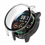 Microsonic Xiaomi Mi Watch için Kılıf Clear Premium Slim WatchBand Şeffaf [Mi Watch ile Uyumlu Kılıf - Şeffaf]