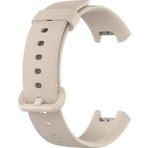Microsonic Xiaomi Mi Watch Lite Silicone Sport Band Krem Kordon
