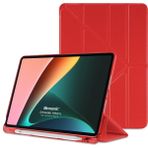 Microsonic Xiaomi Pad 6 Origami Pencil Kırmızı Kılıf