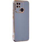 Microsonic Xiaomi Poco C40 Olive Plated Lavanta Grisi Kılıf