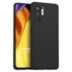 Microsonic Xiaomi Poco M3 Pro Matte Silicone Siyah Kılıf