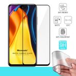 Microsonic Xiaomi Poco M3 Pro Seramik Matte Flexible Ekran Koruyucu Siyah [Poco M3 Pro ile Uyumlu Ekran Koruyucu]