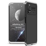 Microsonic Xiaomi Poco M4 Pro 4G için Kılıf Double Dip 360 Protective Siyah Gri [Poco M4 Pro 4G ile Uyumlu Kılıf - Siyah - Gri]