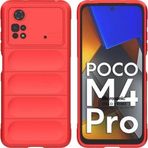 Microsonic Xiaomi Poco M4 Pro 4G Oslo Prime Kırmızı Kılıf