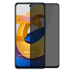 Microsonic Xiaomi Poco M4 Pro Privacy 5D Gizlilik Filtreli Siyah Cam Ekran Koruyucu