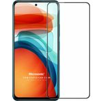 Microsonic Xiaomi Poco X3 GT Tam Kaplayan Temperli Siyah Cam Ekran Koruyucu