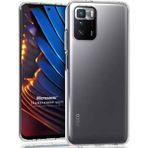 Microsonic Xiaomi Poco X3 GT Transparent Soft Beyaz Cep Telefonu Kılıfı
