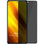 Microsonic Xiaomi Poco X3 Pro Privacy 5D Gizlilik Filtreli Siyah Cam Ekran Koruyucu
