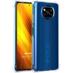 Microsonic Xiaomi Poco X3 Pro Shock Absorbing Şeffaf Cep Telefonu Kılıfı