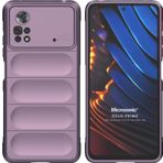 Microsonic Xiaomi Poco X4 Pro 5G Oslo Prime Lila Cep Telefonu Kılıfı