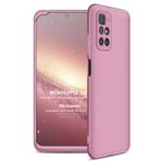 Microsonic Xiaomi Redmi 10 2022 Double Dip 360 Protective Rose Gold Cep Telefonu Kılıfı