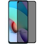 Microsonic Xiaomi Redmi 10 Privacy 5D Gizlilik Filtreli Siyah Cam Ekran Koruyucu