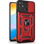 Microsonic Xiaomi Redmi 10C Impact Resistant Kırmızı Kılıf