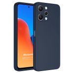 Microsonic Xiaomi Redmi 12 Groovy Soft Lacivert Kılıf