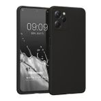 Microsonic Xiaomi Redmi 12 Matte Silicone Siyah Kılıf
