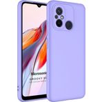 Microsonic Xiaomi Redmi 12C Groovy Soft Lila Kılıf