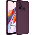 Microsonic Xiaomi Redmi 12C Groovy Soft Mor Kılıf