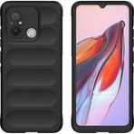 Microsonic Xiaomi Redmi 12C Oslo Prime Siyah Kılıf