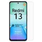 Microsonic Xiaomi Redmi 13 4G Tempered Glass Cam Ekran Koruyucu [Redmi 13 4G ile Uyumlu Ekran Koruyucu - Şeffaf]