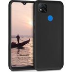 Microsonic Xiaomi Redmi 9C Matte Silicone Siyah Kılıf