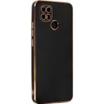 Microsonic Xiaomi Redmi 9C Olive Plated Siyah Kılıf