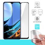 Microsonic Xiaomi Redmi 9T Seramik Matte Flexible Ekran Koruyucu Siyah [Redmi 9T ile Uyumlu Ekran Koruyucu]