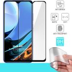 Microsonic Xiaomi Redmi 9T Seramik Matte Flexible Siyah Ekran Koruyucu