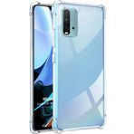 Microsonic Xiaomi Redmi 9T Shock Absorbing Şeffaf Cep Telefonu Kılıfı