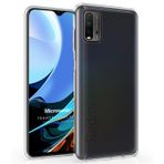 Microsonic Xiaomi Redmi 9t Uyumlu Transparent Soft Beyaz Kılıf