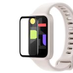 Microsonic Xiaomi Redmi Band 3 Tam Kaplayan Nano Cam Ekran Koruyucu Siyah [Redmi Band 3 ile Uyumlu Ekran Koruyucu - Siyah]
