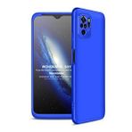 Microsonic Xiaomi Redmi Note 10 Double Dip 360 Protective Mavi Cep Telefonu Kılıfı