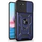Microsonic Xiaomi Redmi Note 10 Impact Resistant Lacivert Kılıf