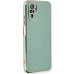 Microsonic Xiaomi Redmi Note 10 Olive Plated Yeşil Kılıf