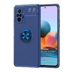 Microsonic Xiaomi Redmi Note 10 Pro Max Kickstand Ring Holder Lacivert Cep Telefonu Kılıfı
