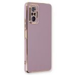 Microsonic Xiaomi Redmi Note 10 Pro Max Olive Plated Lila Kılıf