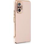 Microsonic Xiaomi Redmi Note 10 Pro Olive Plated Pembe Kılıf