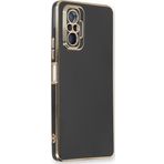 Microsonic Xiaomi Redmi Note 10 Pro Olive Plated Siyah Kılıf