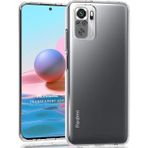 Microsonic Xiaomi Redmi Note 10 Transparent Soft Beyaz Kılıf