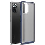 Microsonic Xiaomi Redmi Note 10S Frosted Frame Lacivert Kılıf