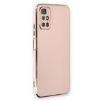Microsonic Xiaomi Redmi Note 11 4G Olive Plated Pembe Kılıf