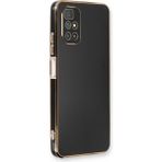 Microsonic Xiaomi Redmi Note 11 4G Olive Plated Siyah Kılıf
