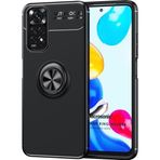 Microsonic Xiaomi Redmi Note 11 Kickstand Ring Holder Siyah Cep Telefonu Kılıfı