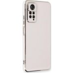 Microsonic Xiaomi Redmi Note 11 Pro 5G Olive Plated Beyaz Cep Telefonu Kılıfı