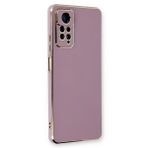 Microsonic Xiaomi Redmi Note 11 Pro 5G Olive Plated Lila Cep Telefonu Kılıfı